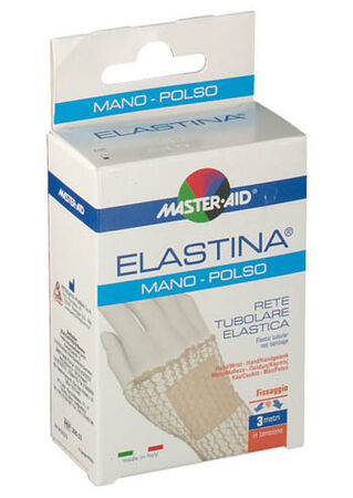 RETE TUBOLARE ELASTICA IPOALLERGENICA MASTER-AID ELASTINA MANO/POLSO 3 MT IN TENSIONE CALIBRO 3 CM image not present