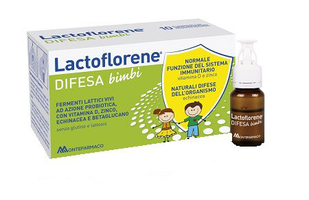 LACTOFLORENE DIFESA BAMBINI 10 FLACONI 100 ML image not present
