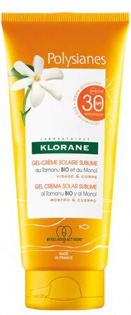 KLORANE GEL-CREMA SOLARE SUBLIME SPF 30 VISO/CORPO 200 ML image not present