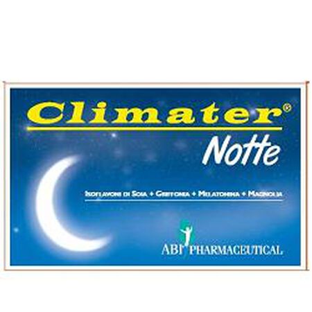CLIMATER NOTTE 20 COMPRESSE OROSOLUBILI 600MG* image not present