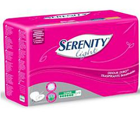 PANNOLONE PER INCONTINENZA SERENITY LIGHT LADY SUPER 30 PEZZI image not present