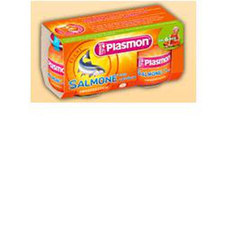 PLASMON OMOGENEIZZATO SALMONE VERDURE 80 G X 2 PEZZI image not present