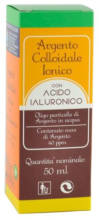 ARGENTO COLLOIDALE IONICO CON MSM 50 ML image not present