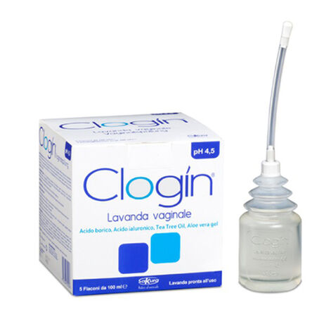 CLOGIN LAVANDA VAGINALE 5 FLACONI DA 100 ML + 5 CANNULE VAGINALI MONOUSO image not present