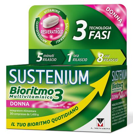 SUSTENIUM BIORITMO3 DONNA ADULTA 30 COMPRESSE image not present
