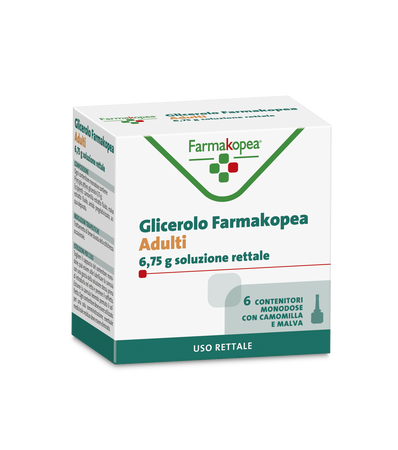 GLICEROLO (FARMAKOPEA)*AD 6 microclismi 6,75 g con camomilla e malva image not present
