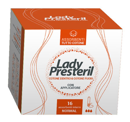 LADY PRESTERIL ASSORBENTI INTERNI NORMAL 16 PEZZI image not present