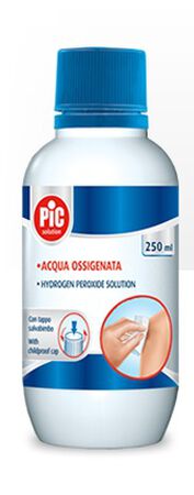 PIC SOLUTION ACQUA OSSIGENATA 10 VOLUMI PEROSSIDO DI IDROGENO 3% 250 ML image not present