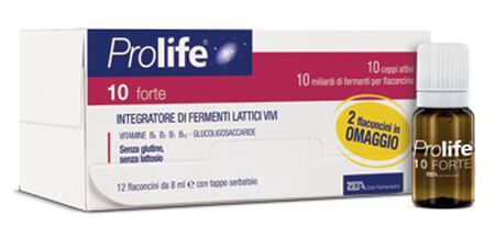 PROLIFE 10 FORTE 12 FLACONCINI DA 8 ML image not present
