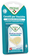 CEROTTO IDROCOLLOIDALE PROFAR 69X44 5 PEZZI