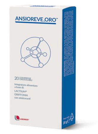 ANSIOREVE ORO 20 COMPRESSE image not present