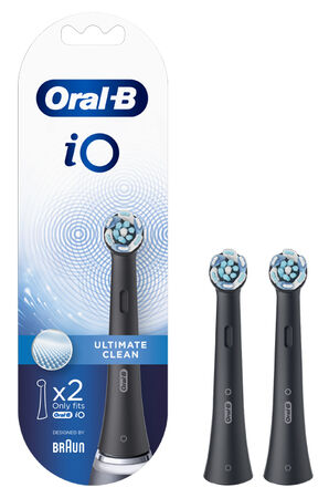 ORALB POWER REFILL IO ULTIMATE CLEAN BLACK 2 PEZZI image not present