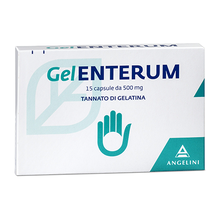 GELENTERUM 15CPS ADULTI 500MG TANNATO DI GELATINA
