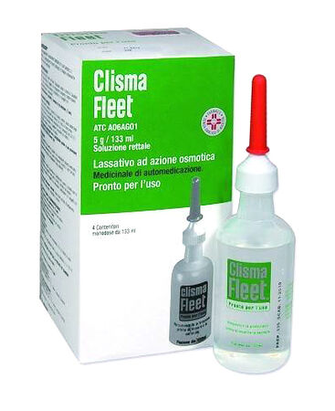 CLISMA FLEET PRONTO USO*4 clismi 5 g 133 ml soluz rettale image not present