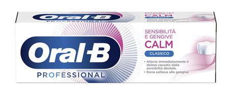 ORALB PROFESSIONAL SENSIBILITA' E GENGIVE CALM CLASSICO COLLUTORIO 75 ML image not present