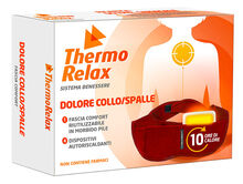 THERMORELAX FASCIA DOLORE COLLO SPALLE FASCIA+4 DISPOSITIVI AUTORISCALDANTI