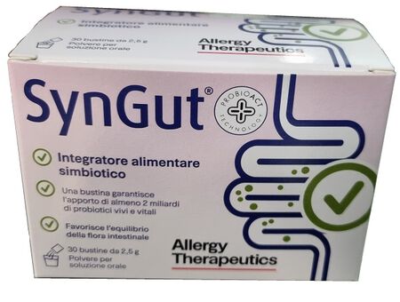 SYNGUT 30 BUSTINE DI LIOFILIZZATO DA 2,5 G IN ASTUCCIO 75 G image not present