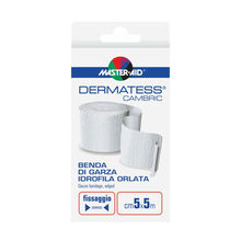 BENDA ORLATA DI GARZA IDROFILA DERMATESS CAMBRIC 5X5