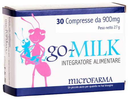 GO-MILK 30 COMPRESSE image not present