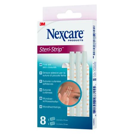 CEROTTO PER SUTURA NEXCARE STERISTRIP 6X75 MM + 3X75 MM image not present