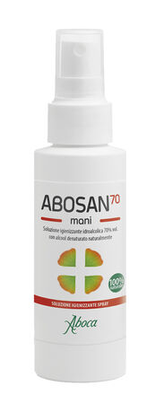 ABOSAN70 SOLUZIONE IGIENIZZANTE MANI 100 ML SPRAY image not present