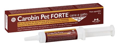 CAROBIN PET FORTE PASTA 30 G image not present