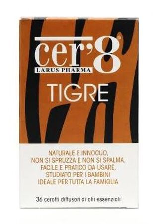 CER'8 TIGRE CUSCINETTO ADESIVO 36 PEZZI image not present