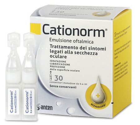 CATIONORM GOCCE 30 FIALE MONODOSE DA 0,4 ML image not present