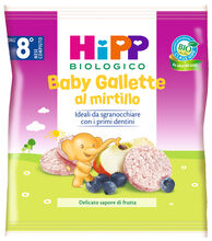 HIPP BABY GALLETTE DI RISO AL MIRTILLO 30 G