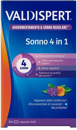 VALDISPERT SONNO 4 IN 1 30 CAPSULE MOLLI image not present