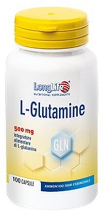 LONGLIFE L-GLUTAMINE 100 CAPSULE image not present