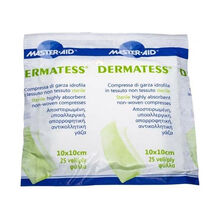 GARZA IN TESSUTO NON TESSUTO DERMATESS 10X10 25 PEZZI