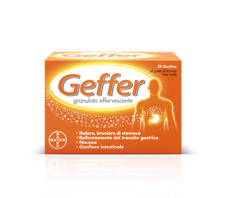 GEFFER*orale granulato effervescente 24 bustine 5 g image not present