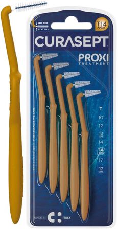 CURASEPT PROXI ANGLE T14 CONE OCRA/DARK GOLD image not present