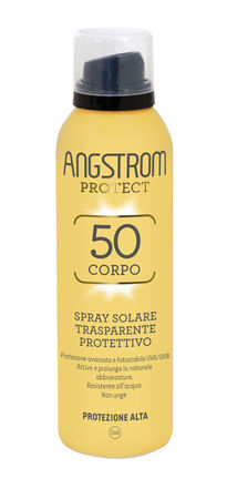 ANGSTROM PROTECT 50 CORPO SPRAY SOLARE TRASPARENTE 150 ML image not present