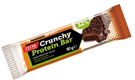CRUNCHY PROTEINBAR CHOCO BROWNIE 1 PEZZO 40 G image not present