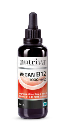 NUTRIVA VEGAN B12 LIQUIDO 1000MCG image not present