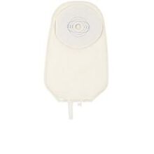 SACCA UROSTOMIA MINI TRASPARENTE CON BARRIERA PROTETTIVA IN STOMAHESIVE VALVOLA ANTIREFLUSSO E RIVESTIMENTO IN TESSUTO ESTEEM URO 13/45MM 10 PEZZI