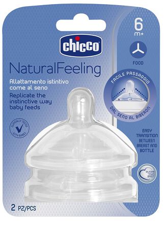 CHICCO TETTARELLA STEPUP NEW 6M+ FLUSSO PAPPA image not present
