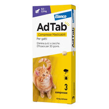 ADTAB 3 cpr masticabili 12 mg per gatti da 0,5 a 2 Kg