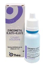 ZINCOMETIL*collirio 15 ml 0,02% + 0,01%