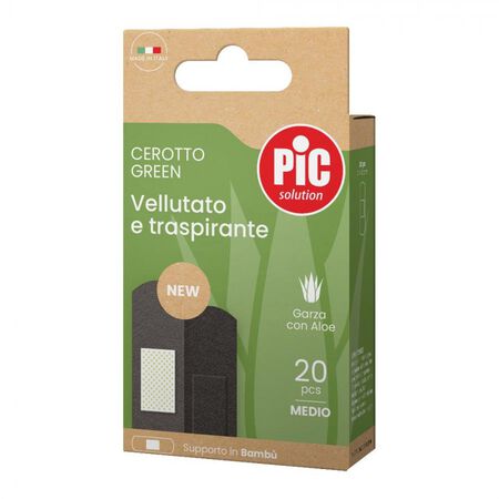CEROTTO PIC GREEN BAMBU' ALOE MEDIO 20 PEZZI image not present