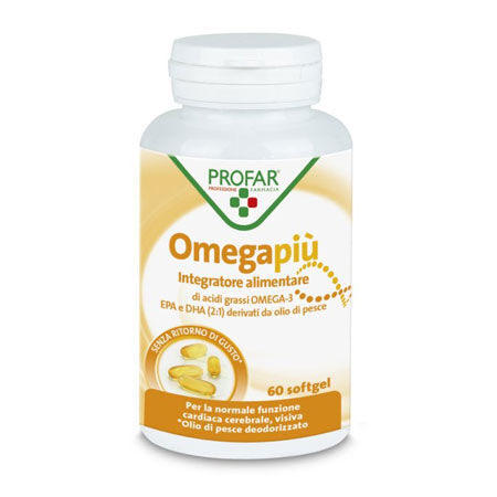 PROFAR OMEGA PIU' 60 SOFTGEL image not present