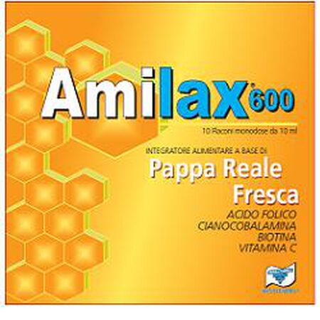 AMILAX 600 10 FLACONCINI 10 ML image not present