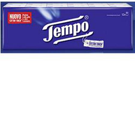 TEMPO FAZZOLETTI 12 PACCHETTI 9 PEZZI image not present