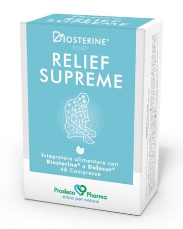 BIOSTERINE RELIEF SUPREME 48 COMPRESSE image not present