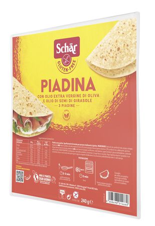 SCHAR PIADINA 3 PEZZI DA 80 G image not present