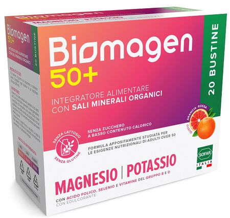 BIOMAGEN 50+ SENZA ZUCCHERI 20 BUSTINE image not present