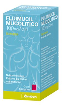 FLUIMUCIL MUCOLITICO*scir 200 ml 100 mg/5 ml image not present