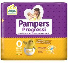 PAMPERS PROGRESSI MICRO PANNOLINI PER BAMBINI 24 PEZZI PAMPERS PROGRESSI MICRO PANNOLINI PER BAMBINI 24 PEZZI